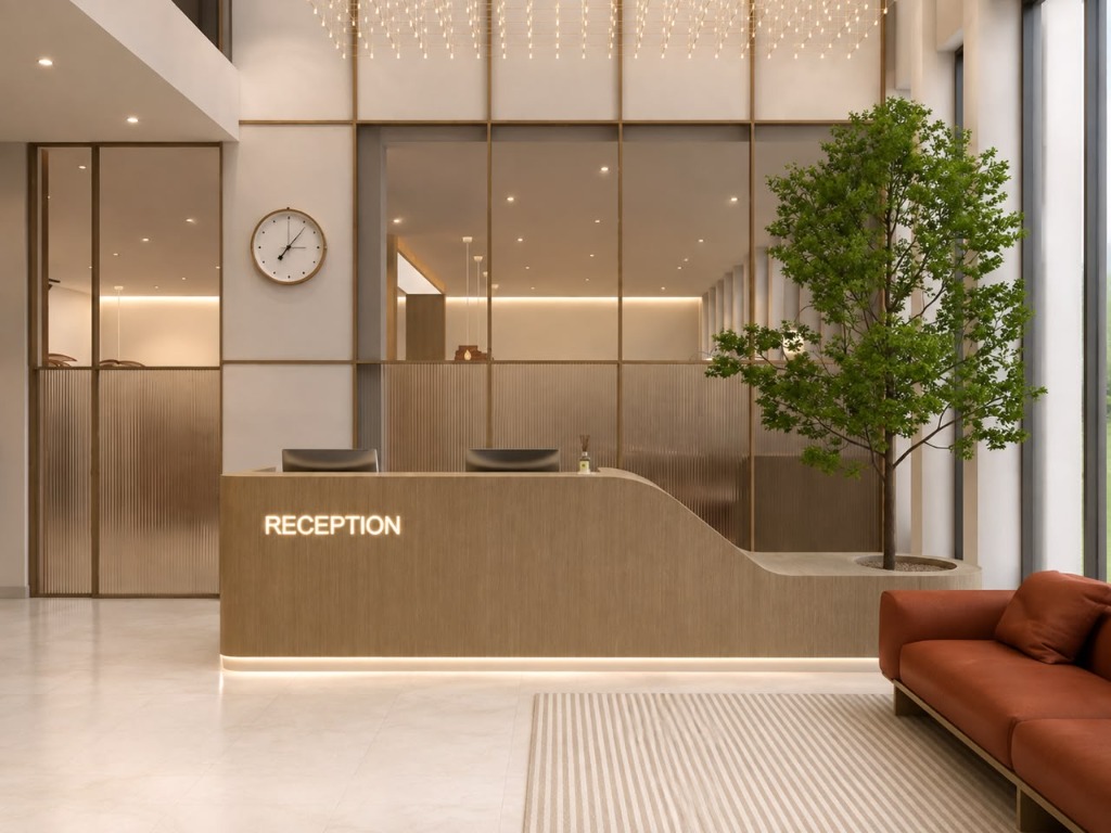 Velantra Lobby Area